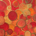 Red and Gold Bubbles